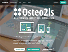 Tablet Screenshot of osteo2ls.com